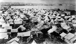 Refugee Camp in Beirut in the early 20th century
